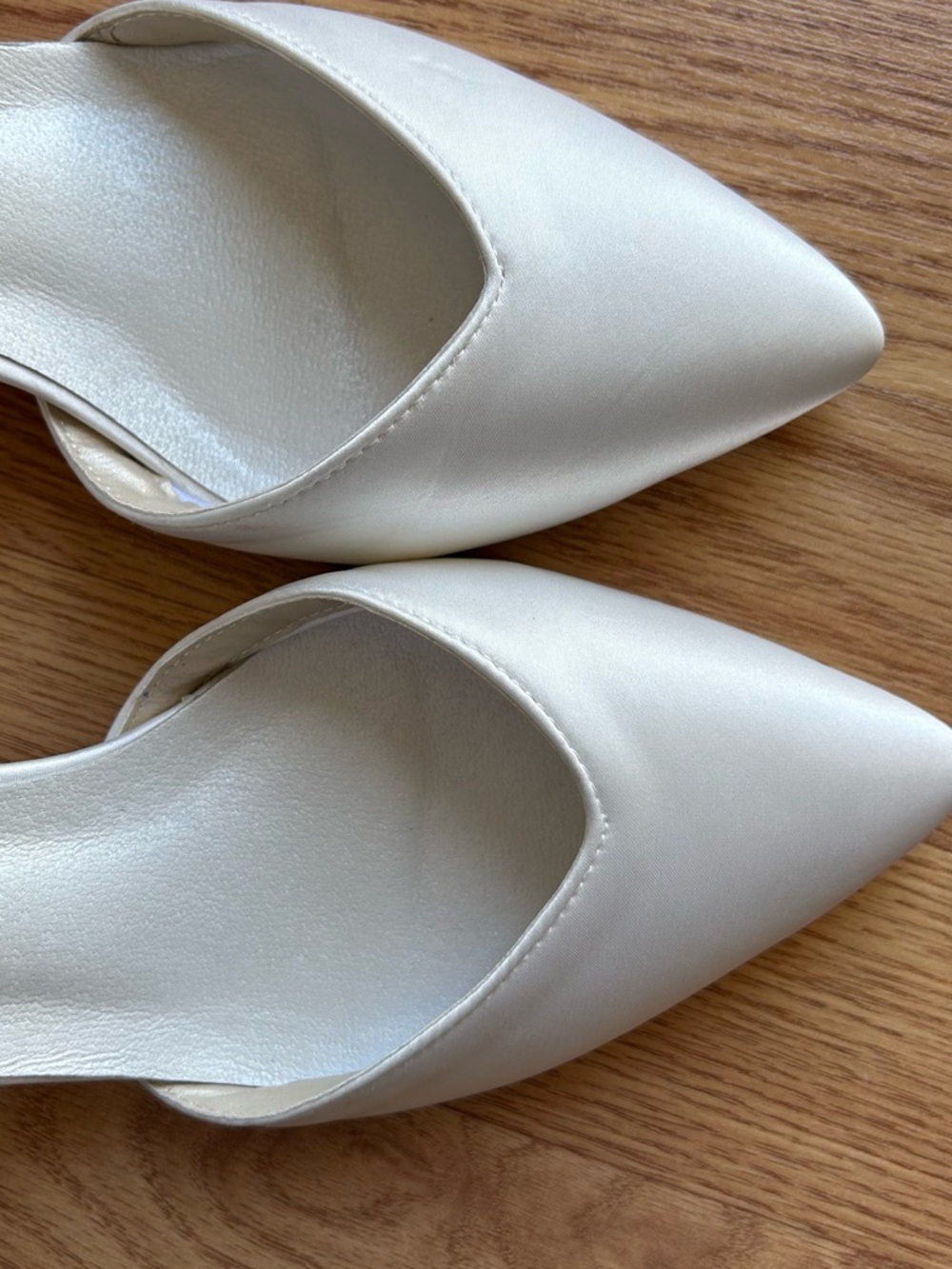 G. Westerleigh Madison Bridal Shoes Size 37 White - Picture 3 of 12